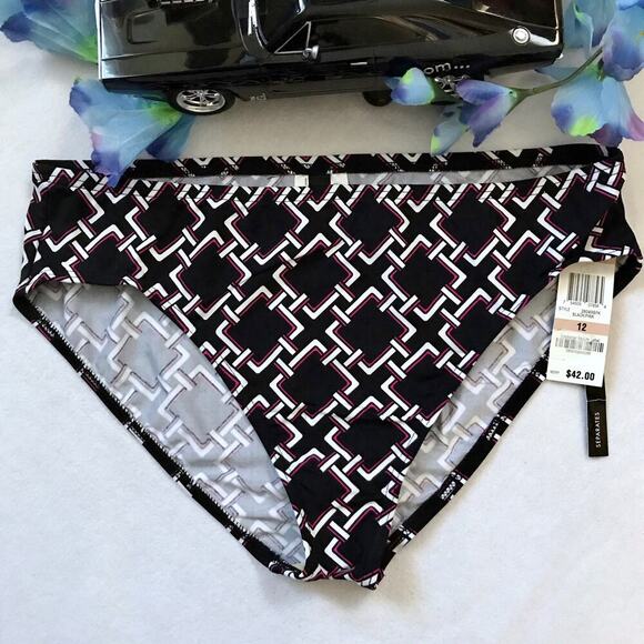 Inc International Concepts NWT Swim Bottom Women 12 - Picture 2 of 8
